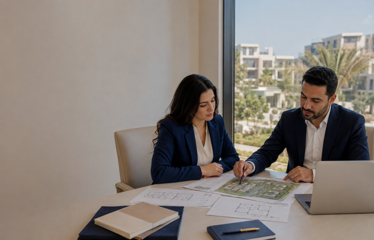 Cross-checking Cairo property plans - lifestyle visualization
