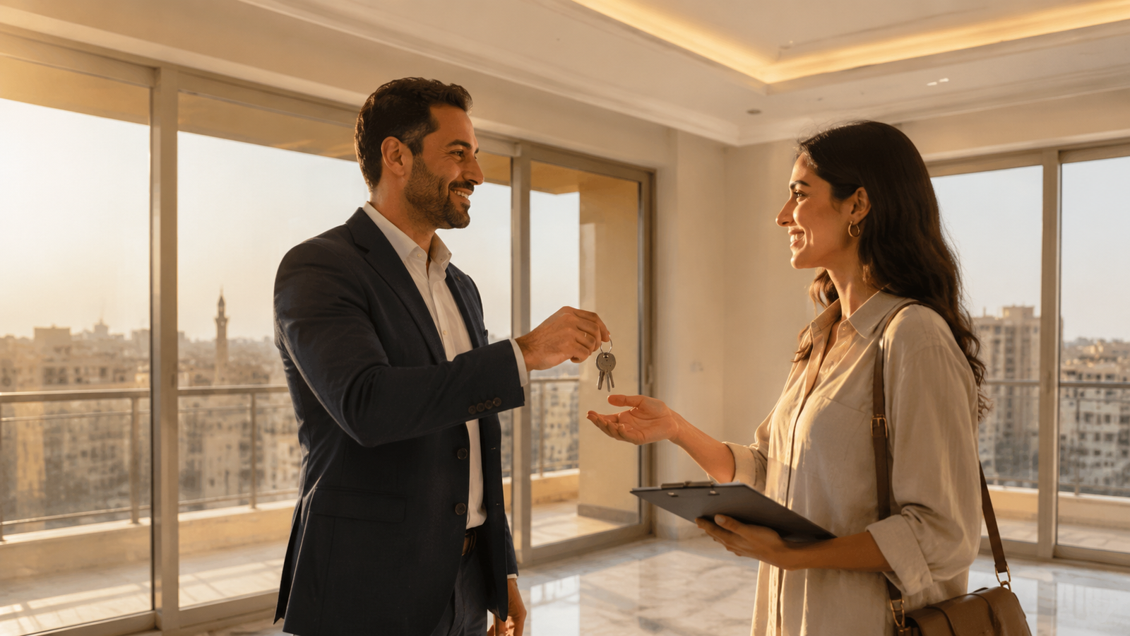 Property handover snagging checklist - lifestyle visualization