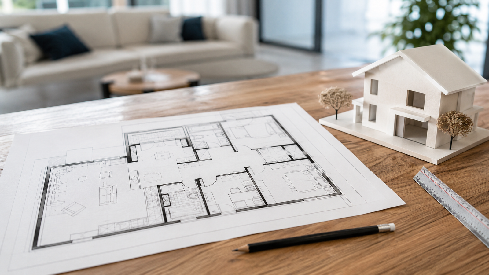 Reading a property floor plan - lifestyle visualization